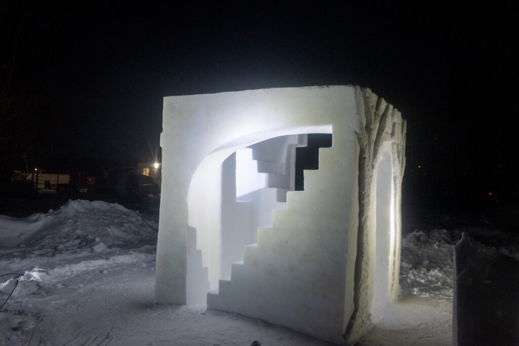 Silverskate festival, Snowsculptin 2025